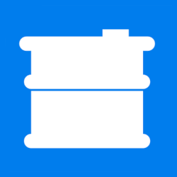 Cold water storage icon